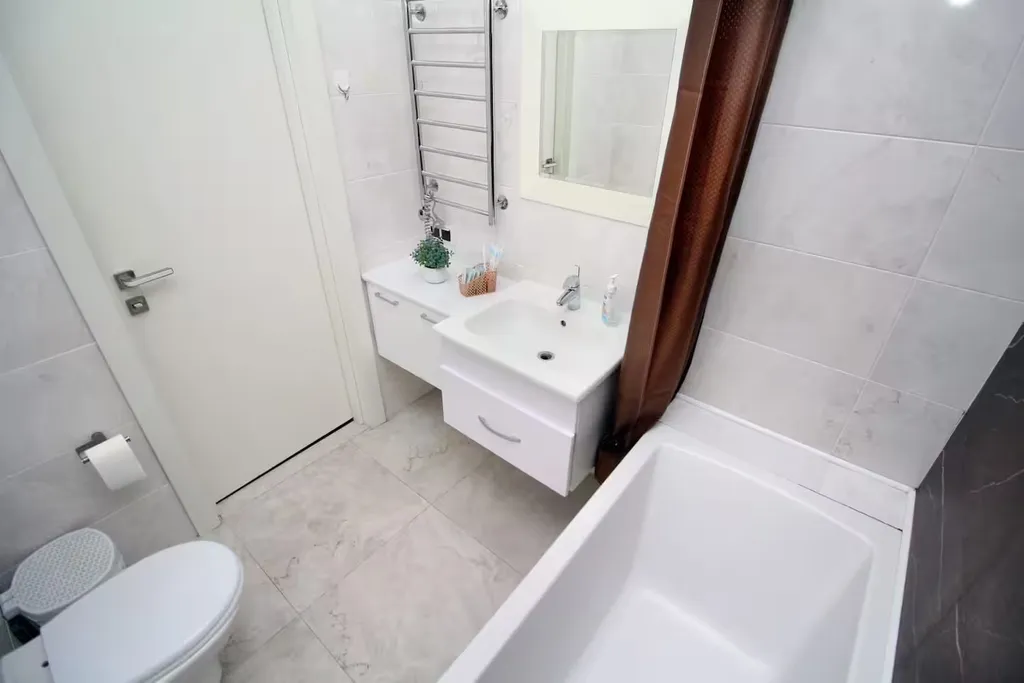 Трехкомнатная квартира в ЖК Braun возле ТРЦ Мега Алматы