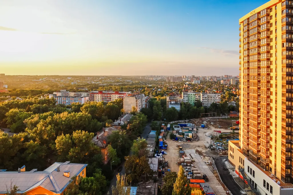 Квартира Квартира в новом доме у аквапарка H2O и Донэкспо — Ростов-на-Дону