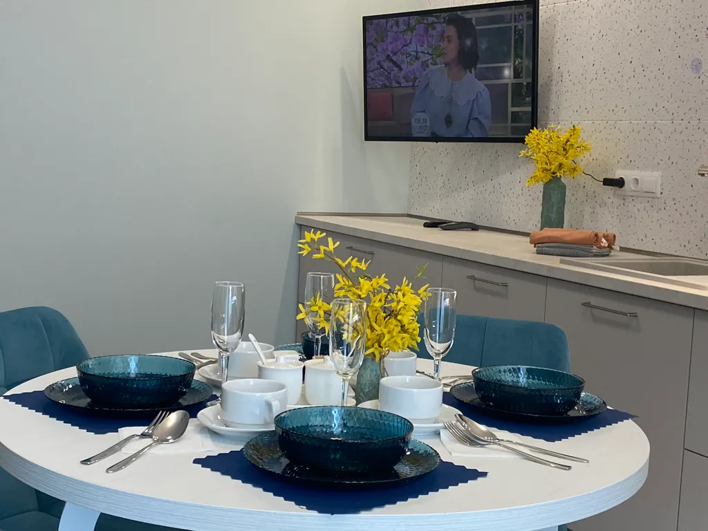 Красивый вид, дизайнерский ремонт