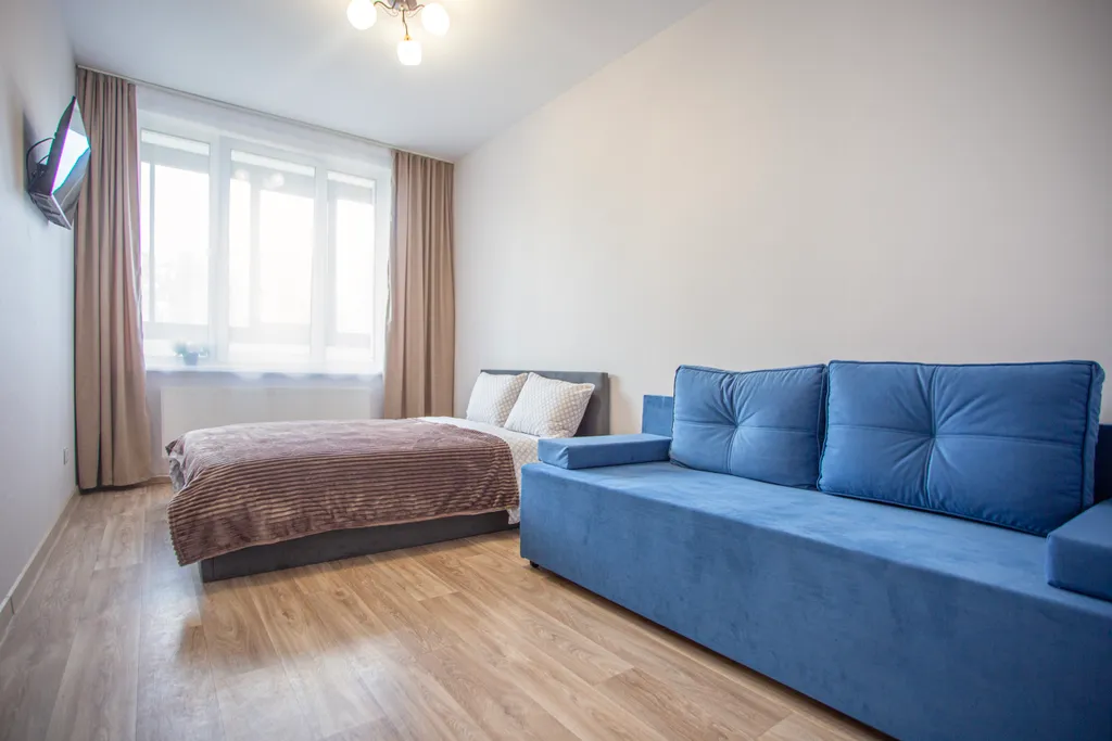 Стильная однокомнатная квартира — аренда посуточно в Кудрово