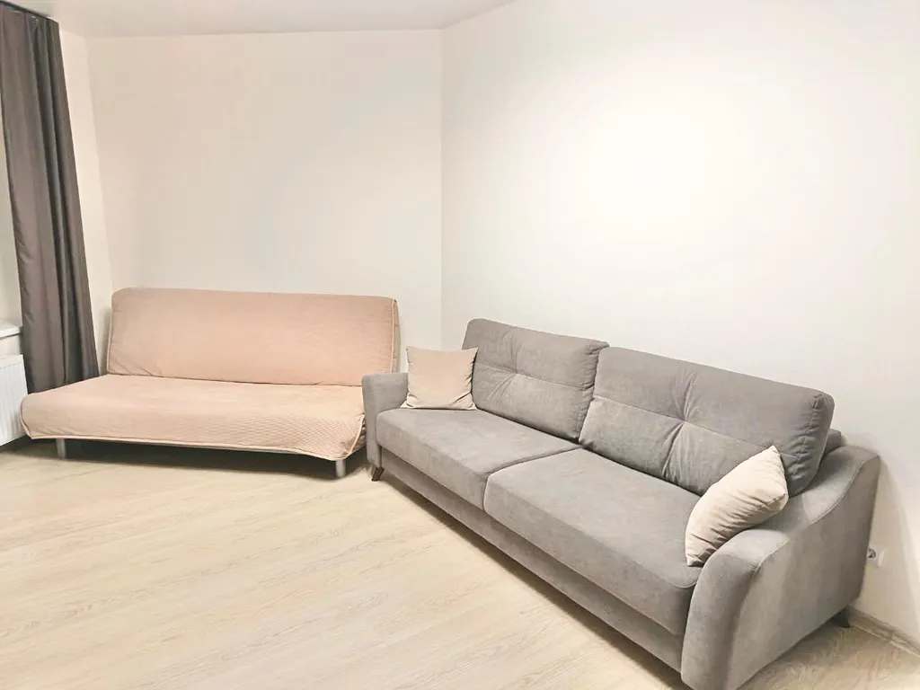 Просторная квартира с балконом