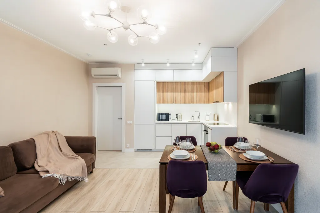 Квартира Комфортные двухкомнатные апартаменты в ЖК Лайнер — Москва