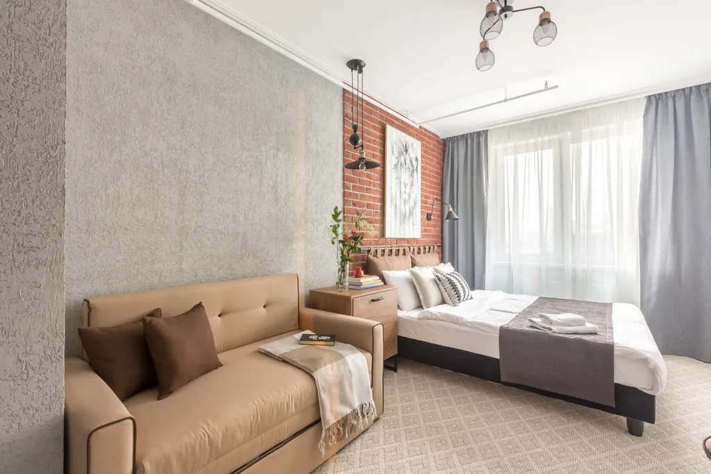 Апартаменты Кварт-Отель студия с джакузи Лофт