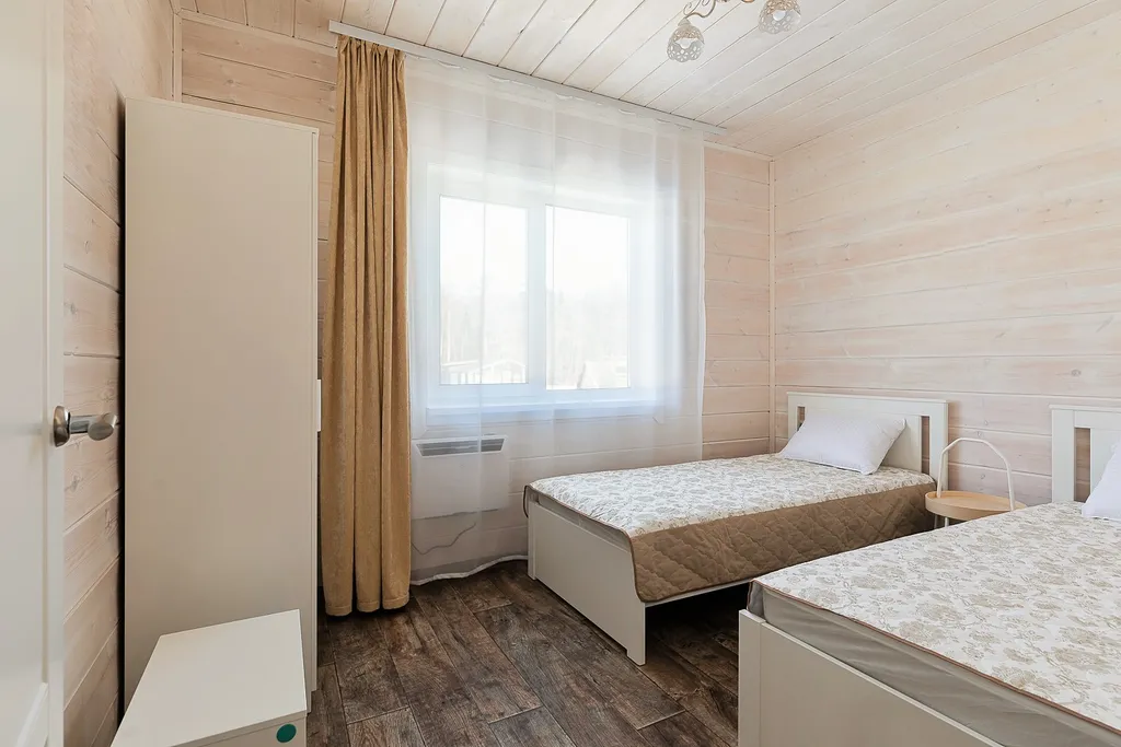 Коттедж Супер дом на Вуоксе с камином и баней — Четверяково