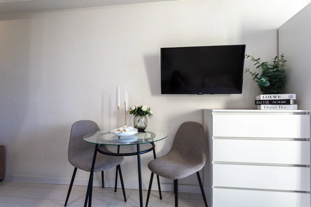 Уютная студия Каравелла 23 с балконом у моря