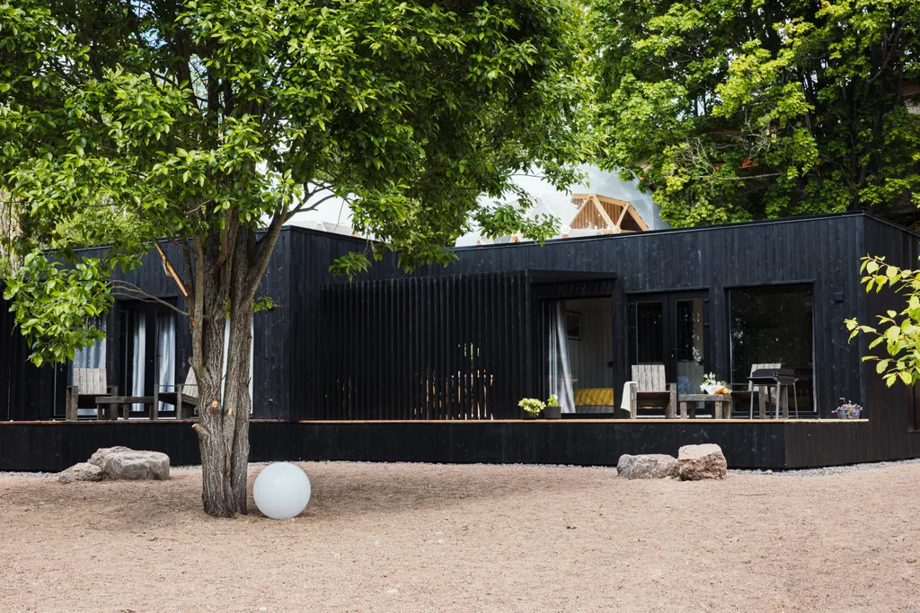 Просторный Лодж на берегу залива