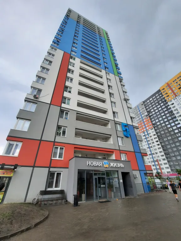 Квартира в новом ЖК с видом на Волгу