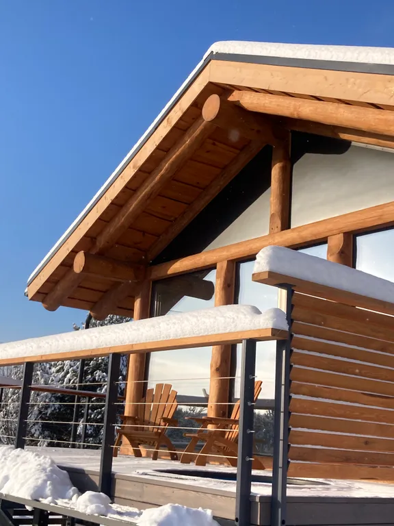 Премиум Шале с панорамным душем, стабильным интернетом. Скидки до 60 %