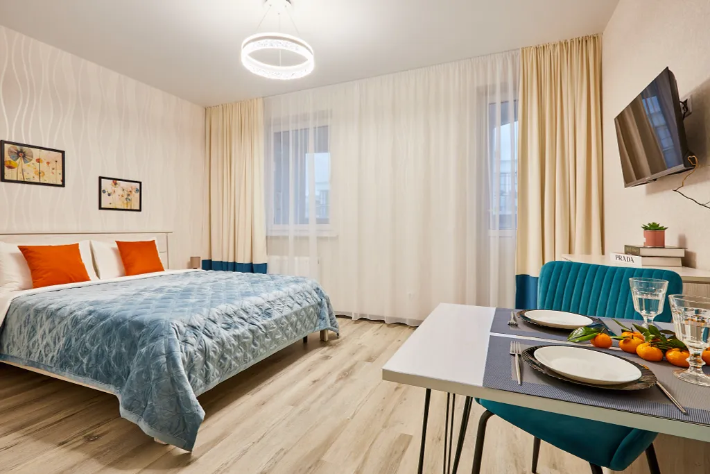 Квартира Квартира Студия со свежим ремонтом в ЖК Самолет — Краснодар