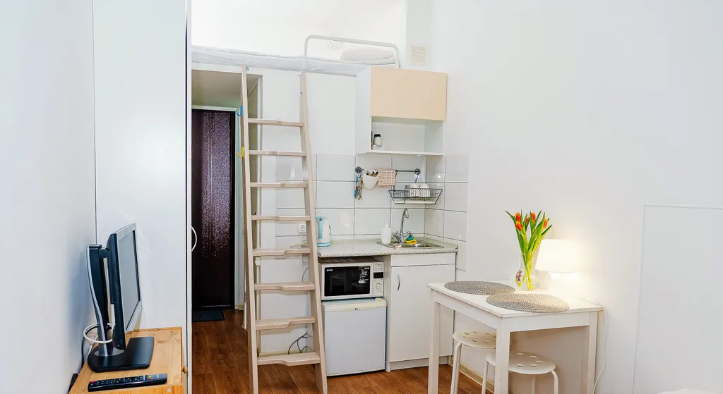 Квартира Квартира Полноценная студия в самом центре с парковкой — Санкт-Петербург