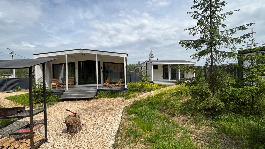 Уютный дом с баней у леса