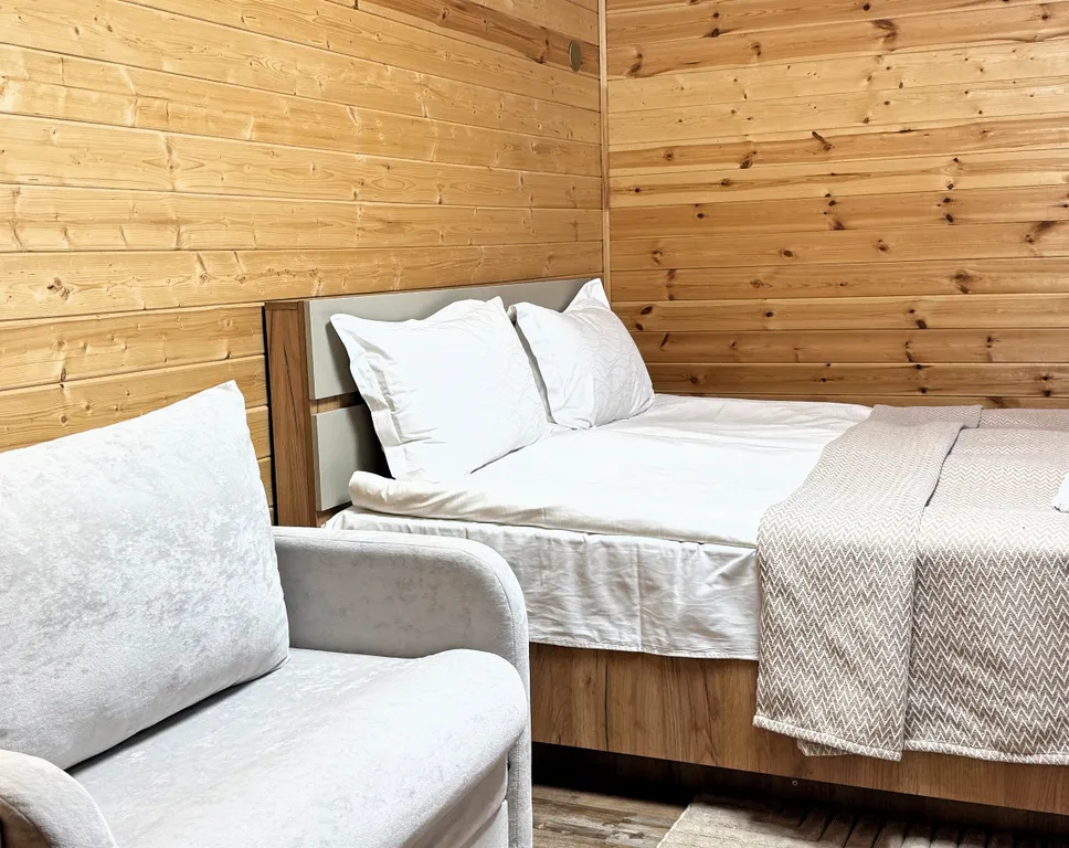 Просторный коттедж с тремя спальнями