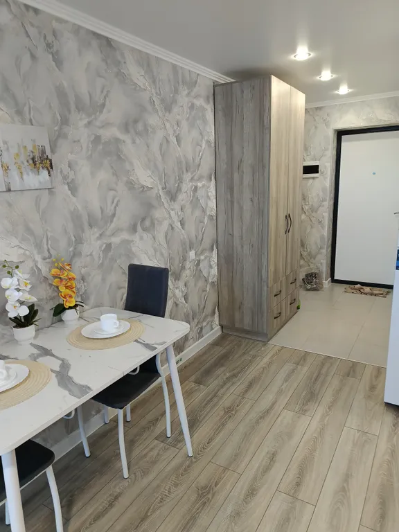 Уютная новая квартира студия с новой мебелью