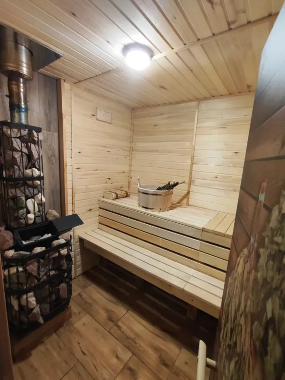 Уютный дом-студия с баней