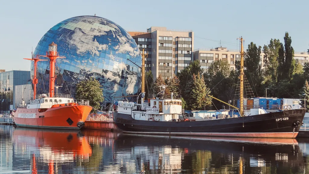 Квартира 2ух комнатные апартаменты с видом на Музей Мирового Океана — Калининград