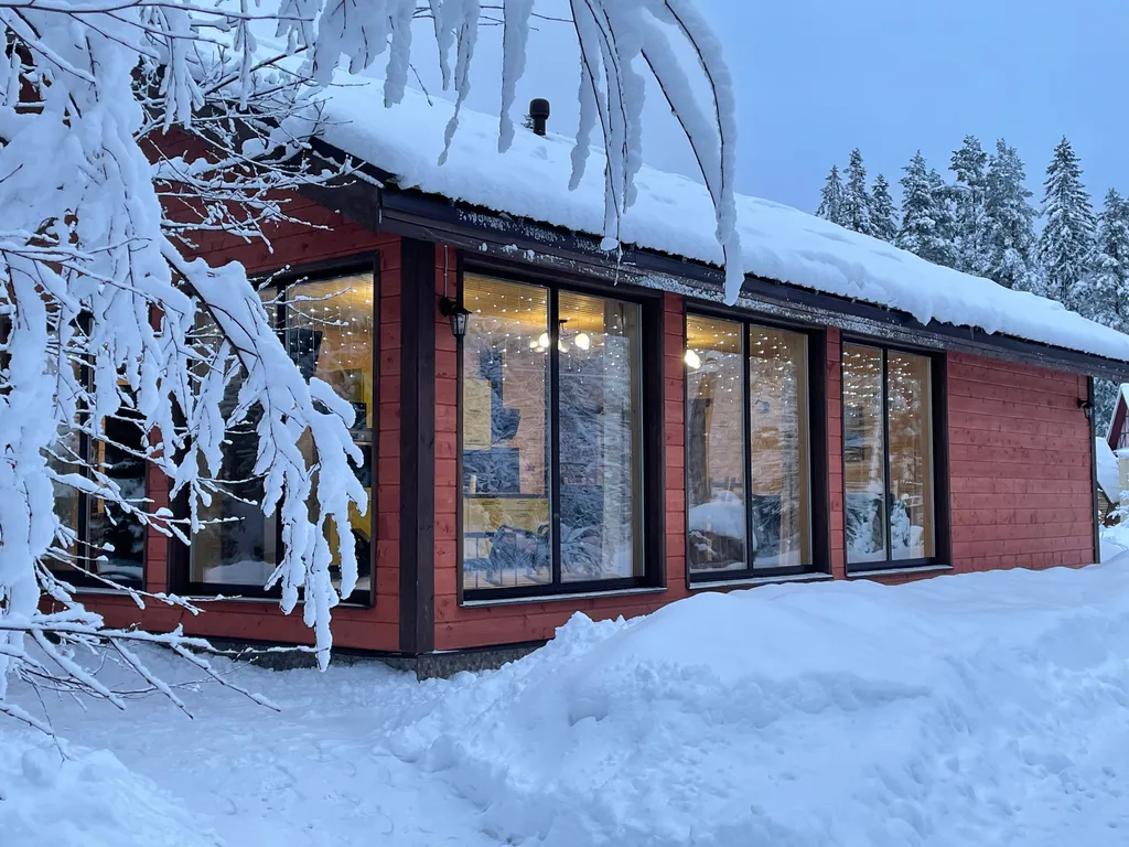 Коттедж Одноэтажный дом с 2 спальнями, сауной и видом за Выборгский залив — аренда посуточно в Выборг