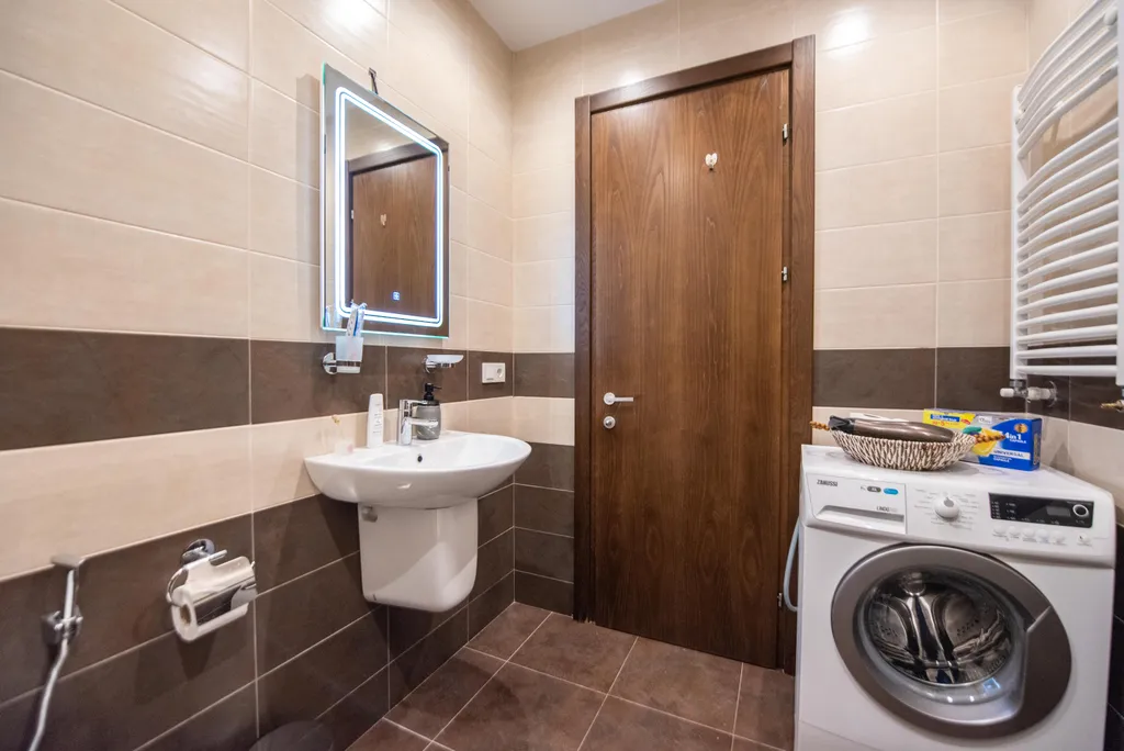 Светлая квартира с прекрасном видом на город и парк