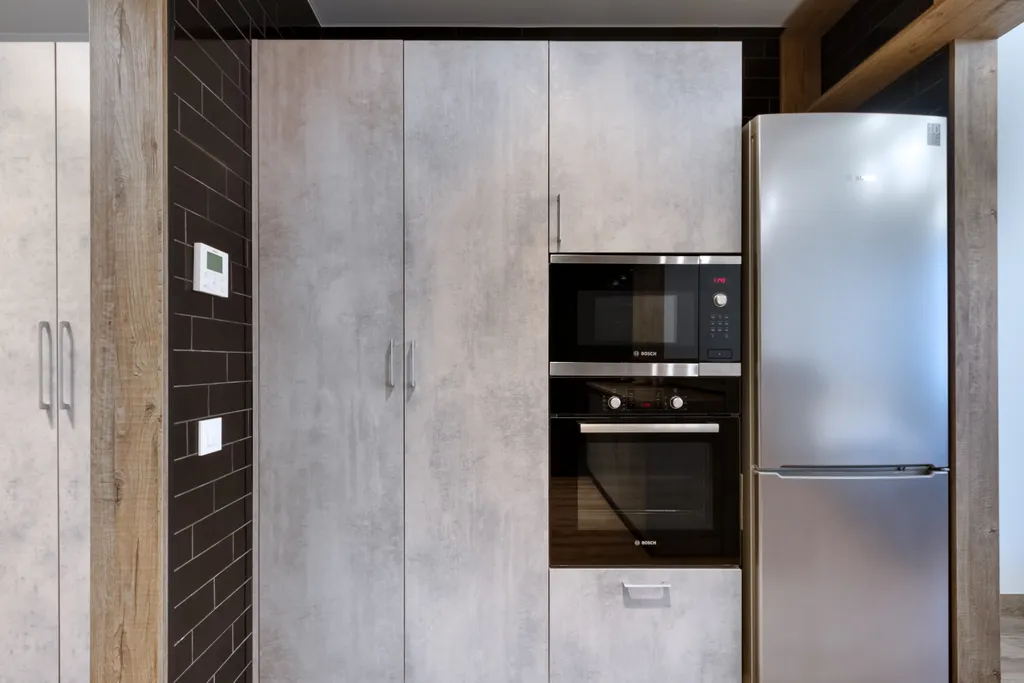 Просторный апартамент с кухней в центре города