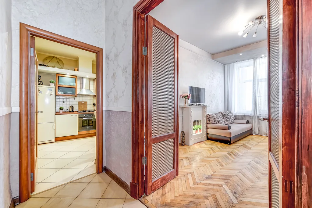 Квартира Квартира Двушка на Невском с паркингом, метро в минуте — Санкт-Петербург