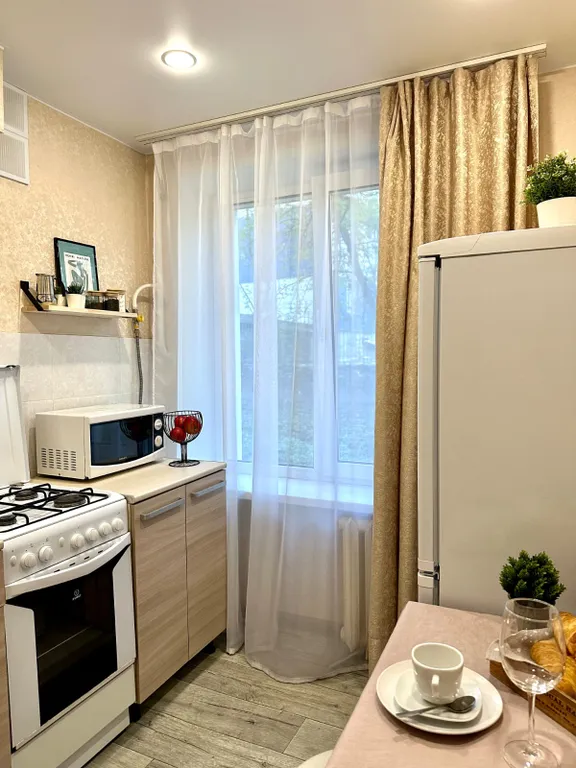 Квартира с камином в центре города