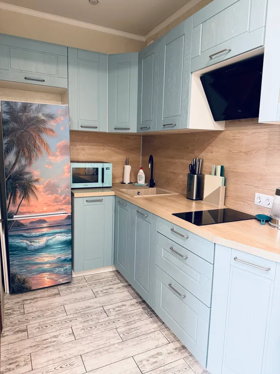 Квартира Квартира Уютная евродвушка с балконом рядом с морем в центре Адлера — Сириус