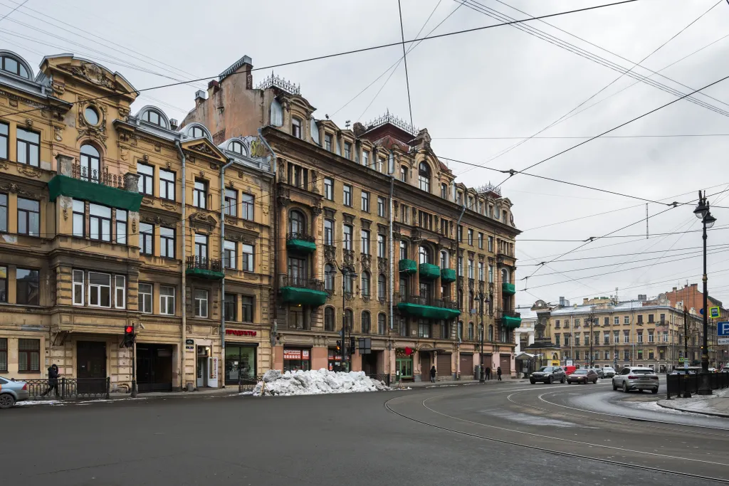 Квартира Квартира Тихая студия в центре Питера — Санкт-Петербург