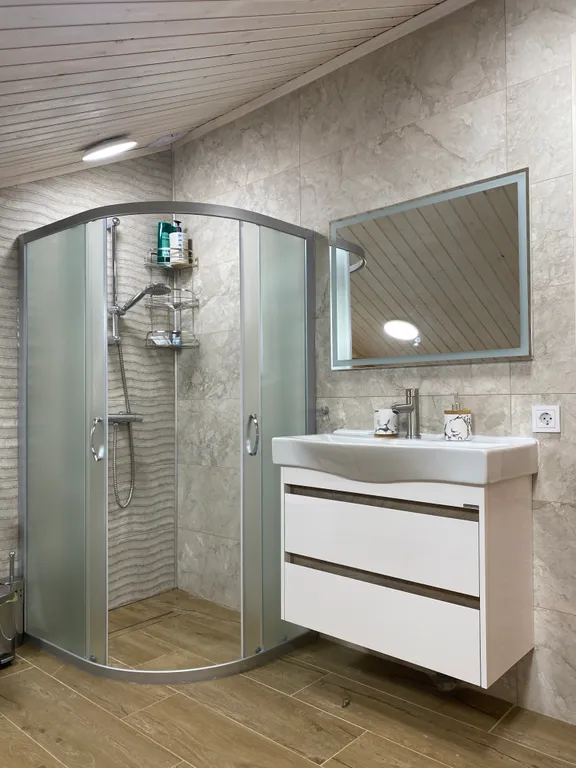 Коттедж Новый дом на Ладоге рядом с пляжем — Приозерск