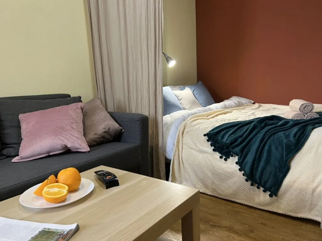 Квартира Уютная квартира на 4х гостей возле метро «Площадь Маркса» — Новосибирск