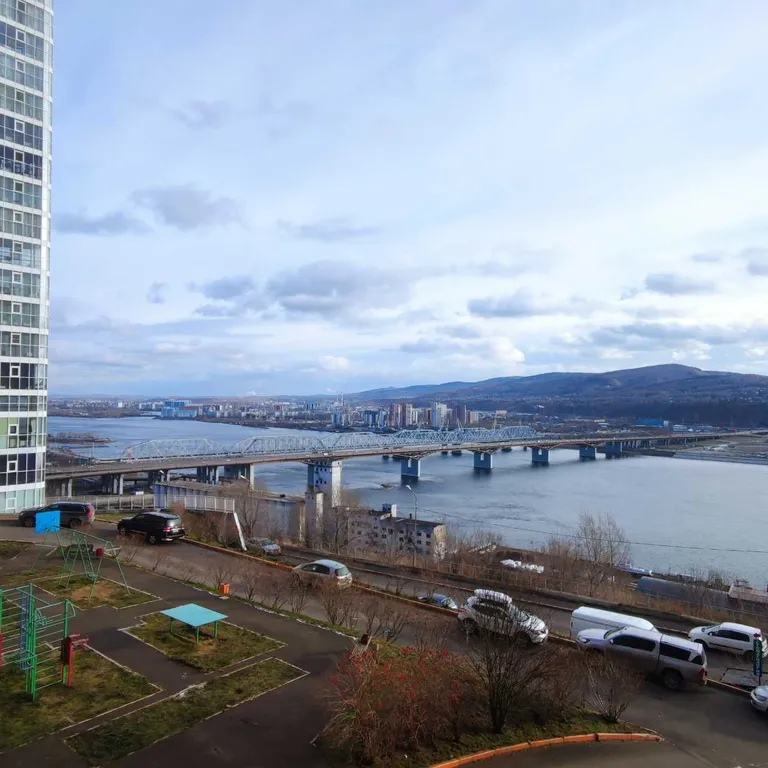 Квартира Квартира Уютная студия с прекрасным видом — Красноярск