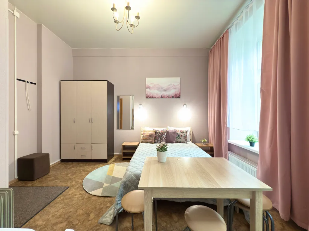 Квартира Квартира Уютная студия у метро Чернышевская — Санкт-Петербург