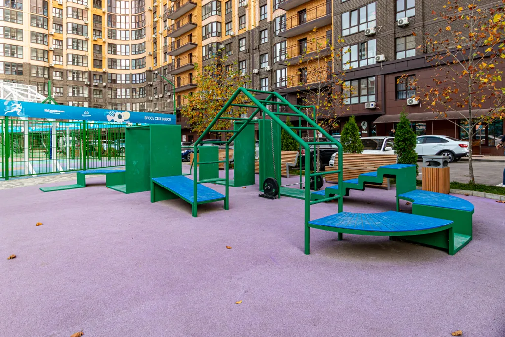 Просторная квартира в оживленном районе города