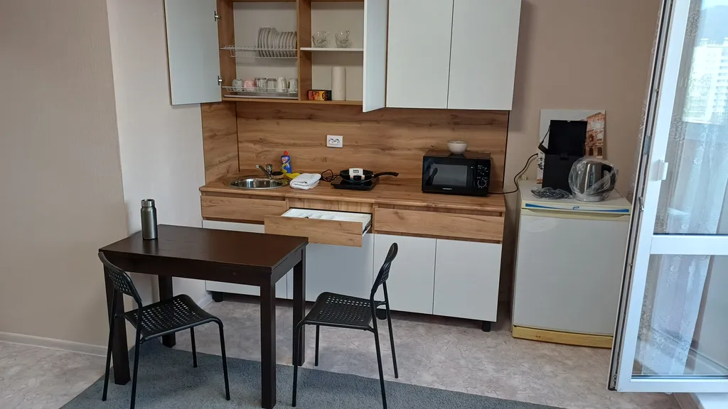 Новая оборудованная студия в новом доме