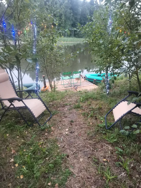 Коттедж Коттедж Глэмпинг на берегу водохранилища — Шаховская