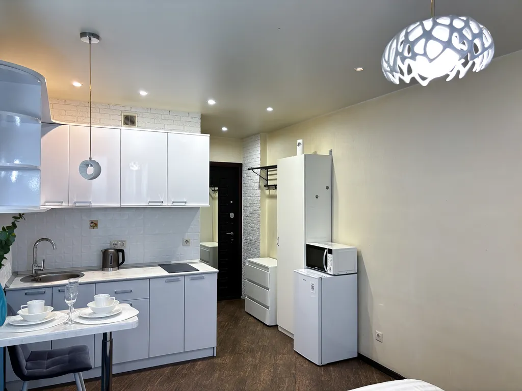 Уютные апартаменты на 25 этаже