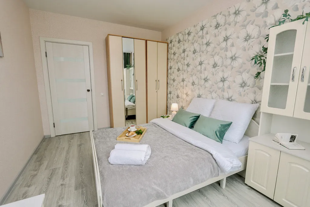 Очаровательная евродвушка с панорамным балконом