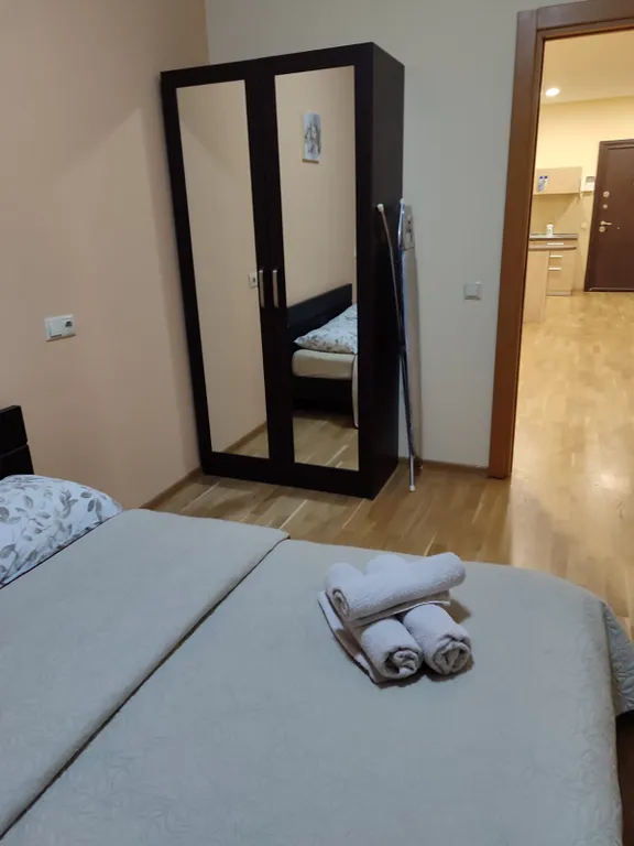 Комфортная двуспальная квартира в бизнес-центре