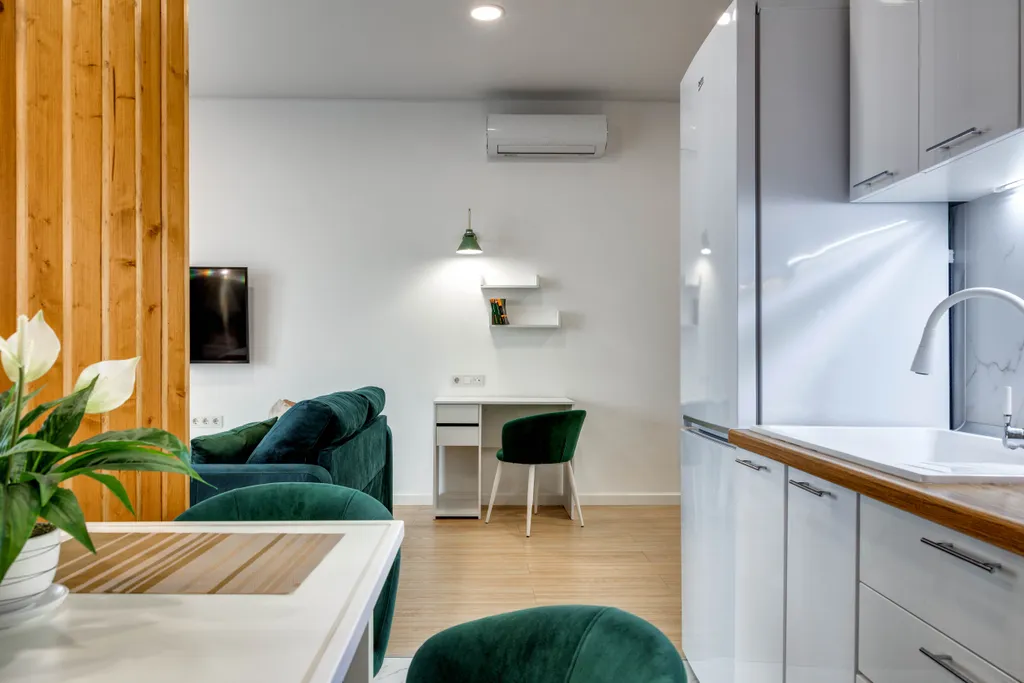 Студия 7/3 с балконом