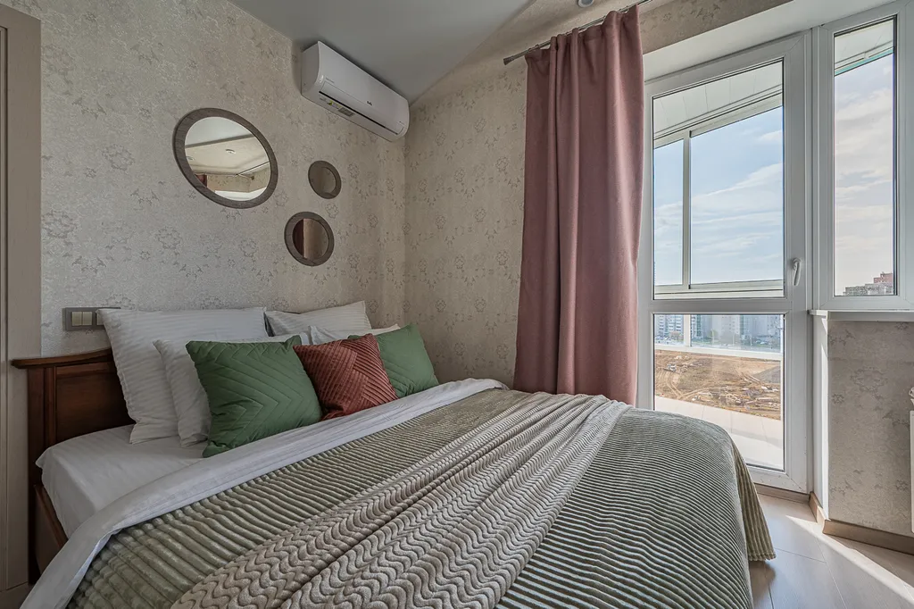 Премиум апартаменты с джакузи и сауной, большая панорамная лоджия