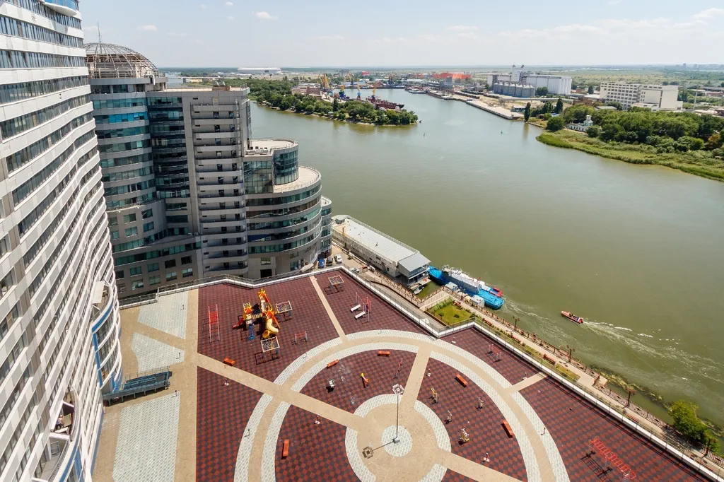 Квартира Евродвушка на 20 этаже с видом на Дон — аренда посуточно в Ростов-на-Дону