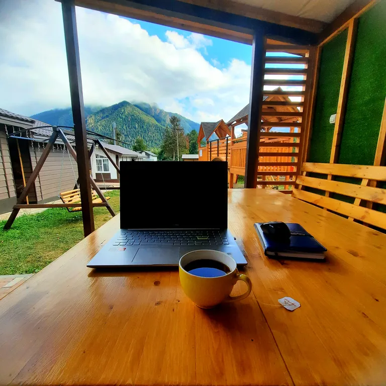 Коттедж Трёхкомнатные апартаменты с видом на горы — Архыз