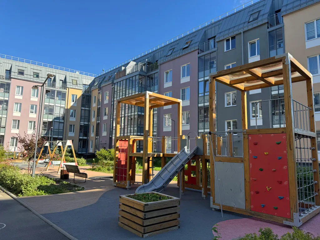 Квартира с террасой рядом с Аэропортом и Экспофорумом
