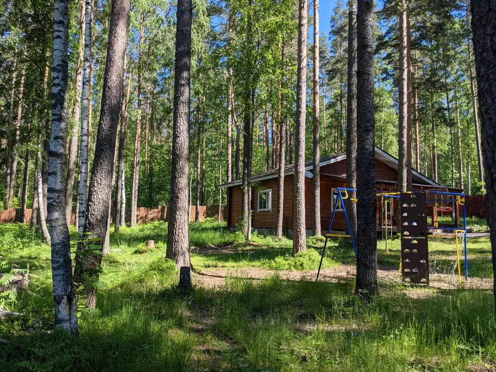 Коттедж Коттедж из клееного бруса прямо среди соснового леса — Мичуринское