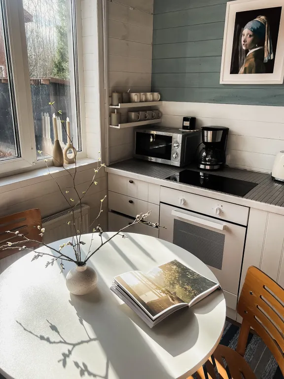 Уютный теплый дом с выходом в лес, 40 минут от Москвы со своей территорией