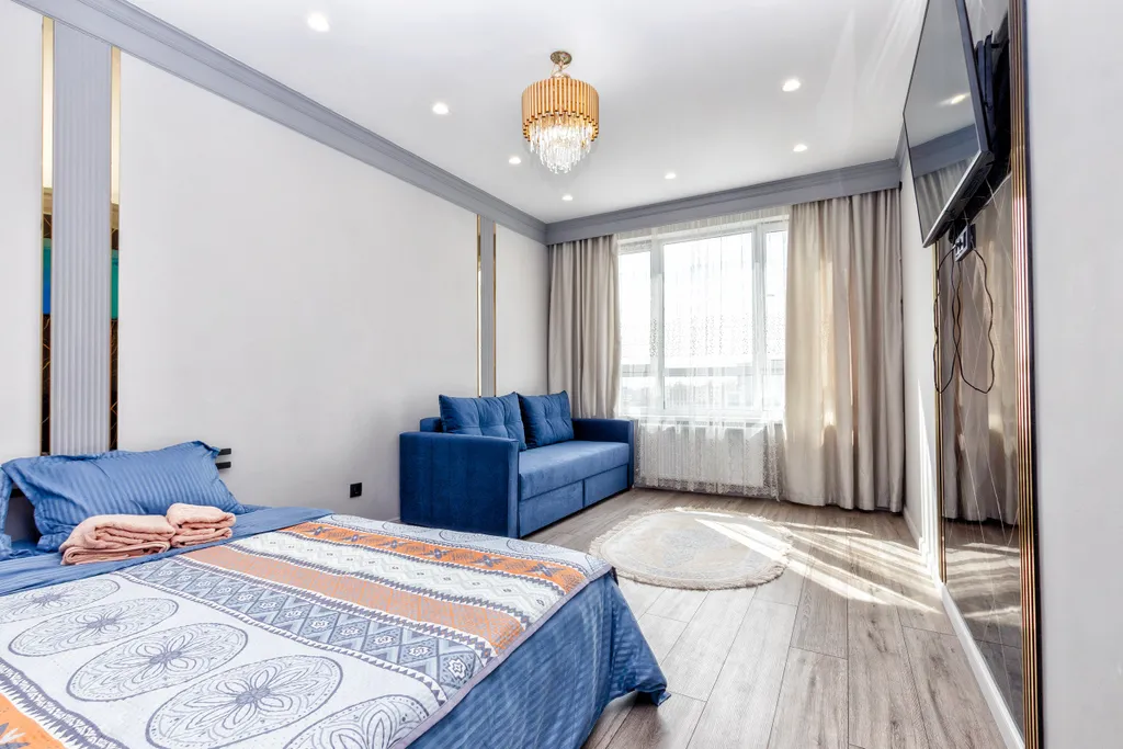 Красивая квартира со стильным ремонтом в центре столицы