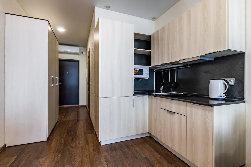 Стильная студия в центре с отличным видом