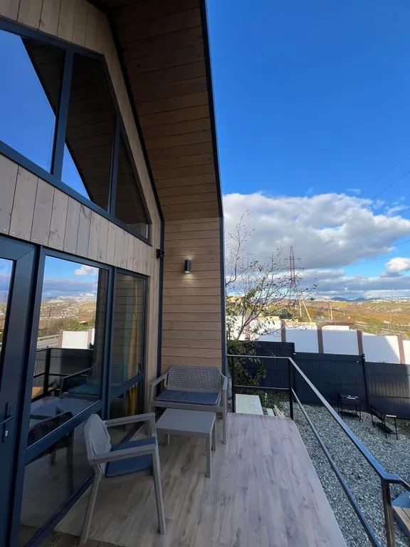 Домик с сауной и теплым бассейном в Новороссийске|ТеремШато