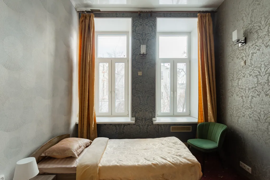 Квартира Прекрасная комната с 2мя раздельными кроватями в сердце столицы — Москва