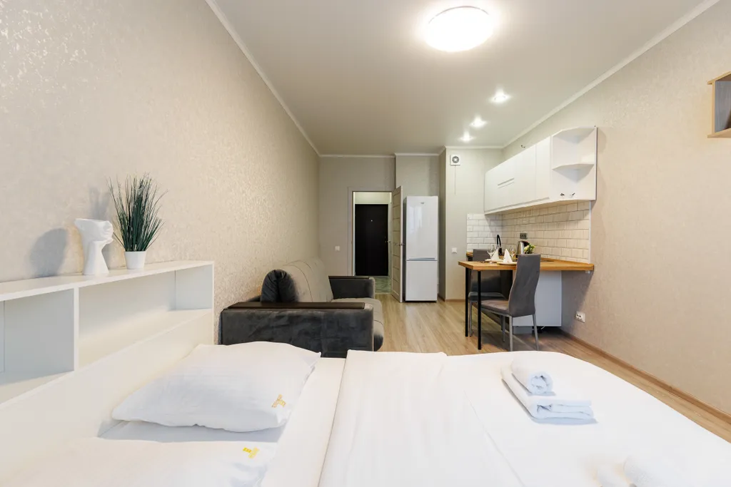 Уютная студия для комфортного проживания