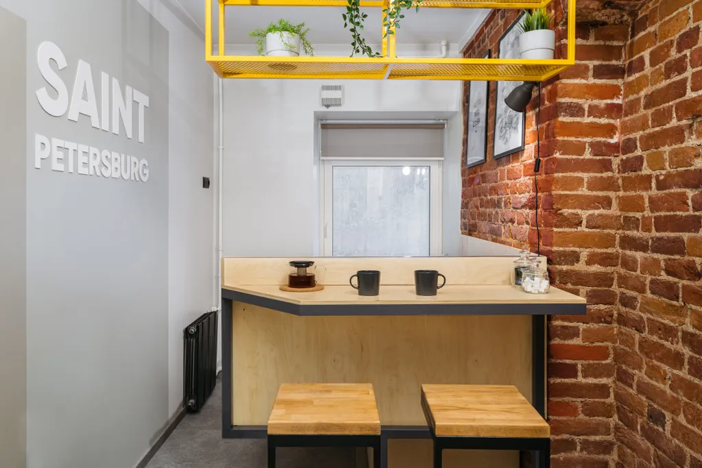 Квартира Квартира Смарт-студия у метро Василеостровская — Санкт-Петербург