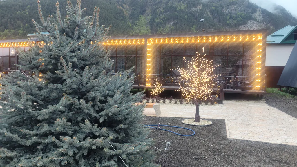 Уютный шале в горах Приэльбрусья